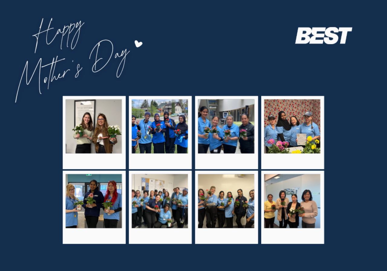 Team Members Celebrating Mother's Day.