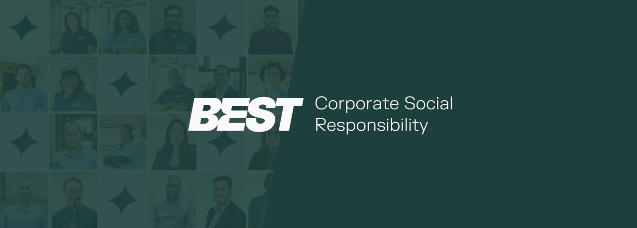 Corporate Social Responsibility Banner.